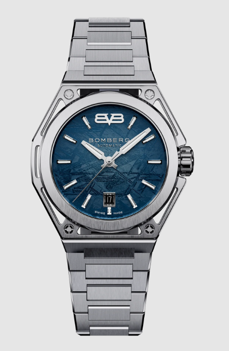 Review Bomberg edge cosmos celeste B7742ASS.07-8.12 Watch